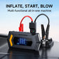 9000A Car Battery Jump Starter Peak Power Bank with Air Compressor Air Blower